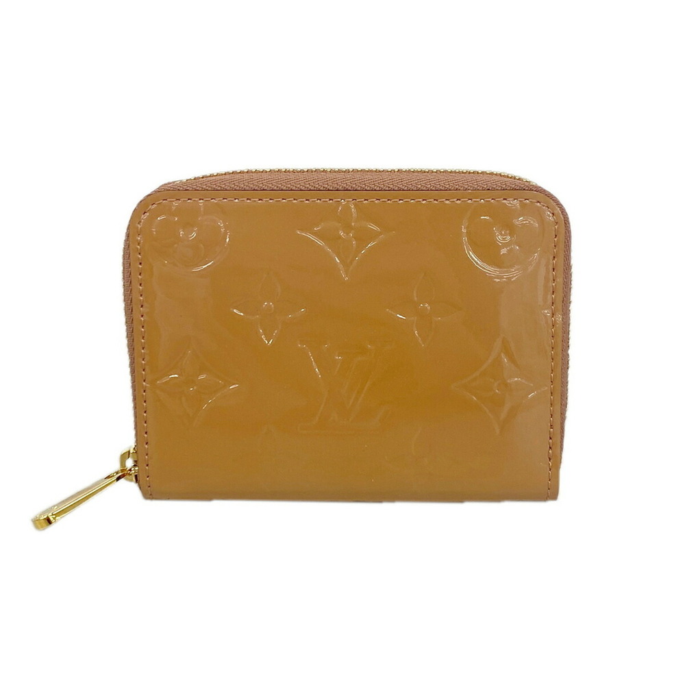 Louis Vuitton Vernis Zippy Coin Purse M91668 Rose Velours (Women's)